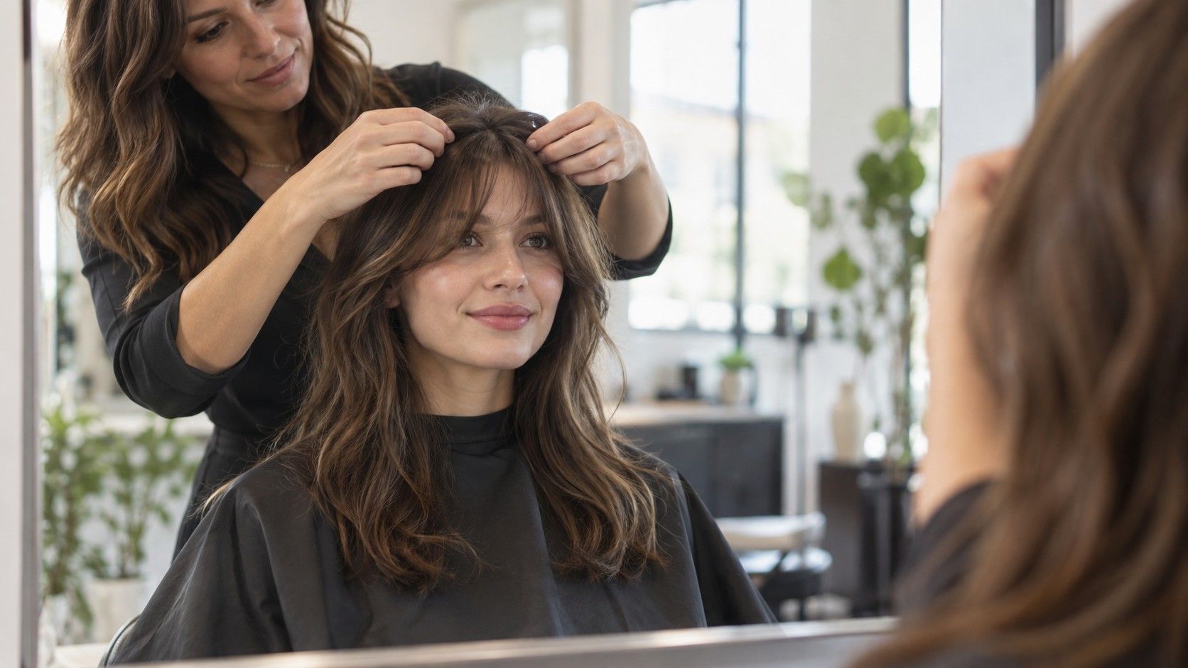 How Bangs Change the Look of Face Proportions